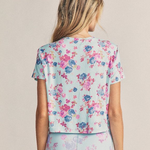 LoveShackFancy x Beach Riot Floral T-shirt - Picture 6 of 16